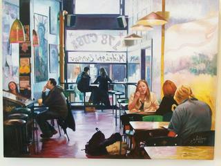 The Midnight Expresso by Zad Jabbour (SOLD)