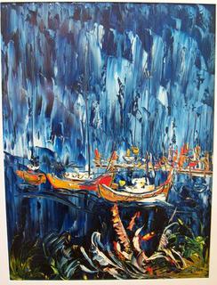 'Return by Night' by Vincent Duncan (SOLD)