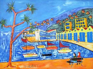 'View from the Little Park' by Vincent Duncan (Sold)