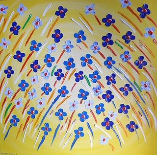 'Autumn Flowers 4' by Vincent Duncan (SOLD)