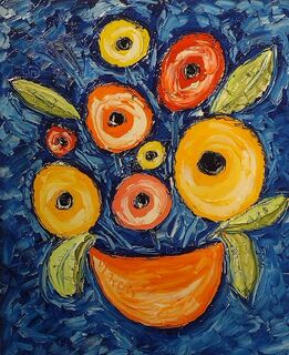 'Floating Flowers No 1' by Vincent Dincan