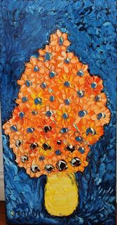 'The Happy Life Pot Plants'  by Vincent Duncan (SOLD)