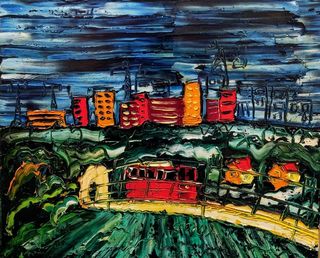 'From Kelburn' by Vincent Duncan (SOLD)