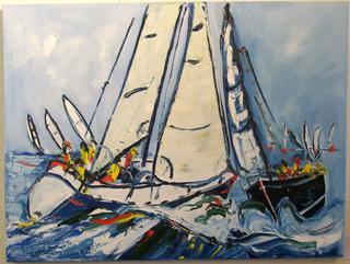 'Near Miss' by Vincent Duncan (SOLD)