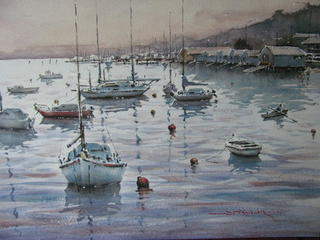 'Evans Bay' by Dianne Taylor (SOLD)
