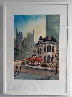 'Dr Henry Pollen's House' by Samantha Qaio (SOLD)