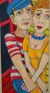 'l'amour et la solidarite' (SOLD) by Gabriel Heimler