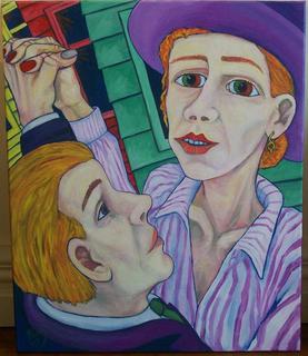 'Dancing in Aotearoa No 7' (SOLD) by Gabriel Heimler