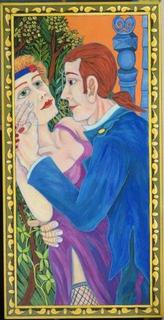 'Dancing towards the Bush' by Gabriel Heimler/Anna Proc (SOLD)