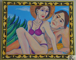 'Waiting for the Sun' by Gabriel Heimler/Anna Proc (SOLD)