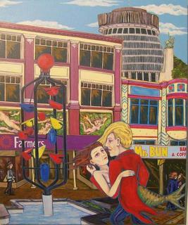 'The Beehive in Cuba St' by Gabriel Heimler/Anna Proc (SOLD)