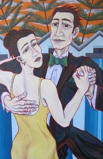 'Boatshed Dancers' by Gabriel Heimler and Anna Proc (SOLD)