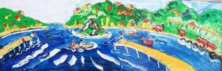 'From  Petone to Eastbourne' by Vincent Duncan (SOLD)