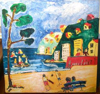 'Having Fun in the Sun' by Vincent Duncan (SOLD)