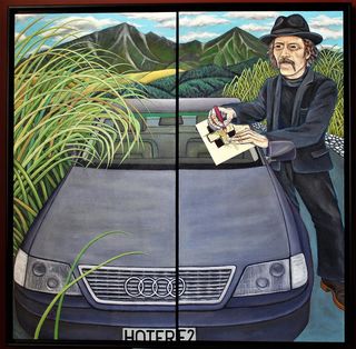 'Hotere Draws' by Heimler and Proc (Commission)