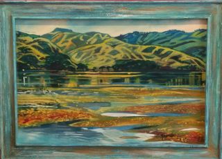 'Pauatahanui Inlet' by Joy de Geus (SOLD)