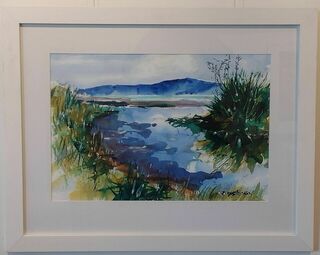 'Kapiti from Peka Peka' by George Thompson (SOLD)