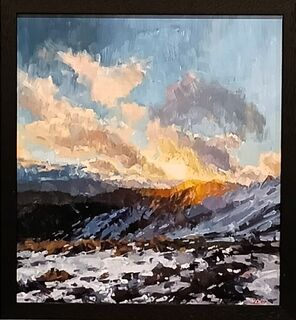 'Tararua Sunset' by Iwen Yong