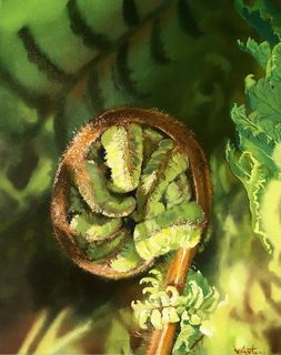 'Koru' by Vicki Axtens