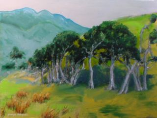 'Coastal Pasture Herbertville' by George Thompson