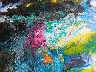 'New Coral on the Reef' by Diana Treeborn (SOLD)