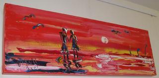 'Paddling' by Vincent Duncan (SOLD)