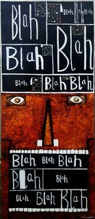 'Head On Blah Blah Blah' by Paul Vincent (SOLD)