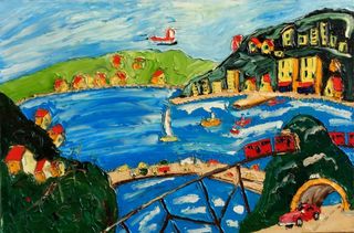 'Wellington View' by Vincent Duncan (SOLD)