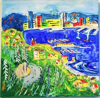 'Wellington Wellington 3' by Vincent Duncan (SOLD)