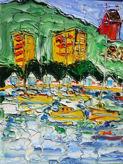 'St Gerards' (Small Painting) by Vincent Duncan (SOLD)
