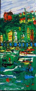 'St Gerards 2' (Small Painting) by Vincent Duncan (SOLD)