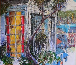 'Harbour View' by George Thompson (SOLD)