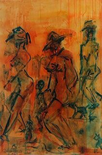 'Morning Dog Walk' by Peter Augustin