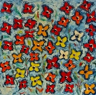 'Field of Flowers' by Vincent Duncan (SOLD)
