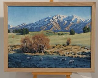 'Frosty Morning Queenstown' by Sam Earp (SOLD)