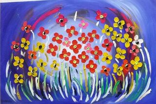 'Smiley Flowers' by Vincent Duncan (SOLD)