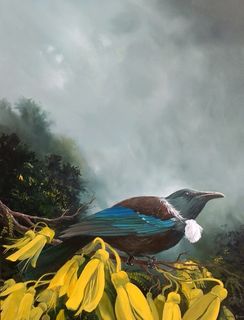 'Mr Tui' by Graham Moeller (SOLD)