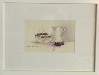 'Summer Cherries' by Dianne Taylor (SOLD)