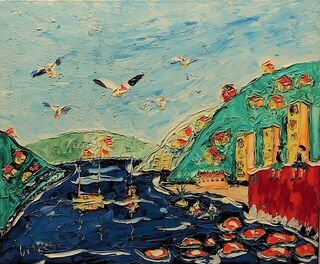 'Hanging Out' by Vincent Duncan (SOLD)