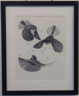 'Fantails' by Eliza Xu (SOLD)