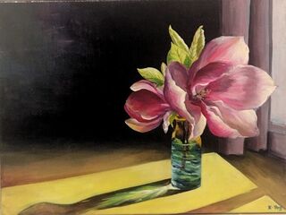 'Magnolia Blossom' by Katy Yang (SOLD)