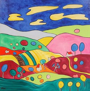 'Rolling Hills and Potato Patch' by Vincent Duncan