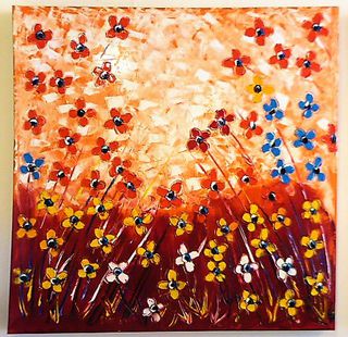 'Field of Flowers 3' by Vincent Duncan (SOLD)