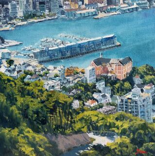 'St Gerards from Mt Vic' by Iwen Yong