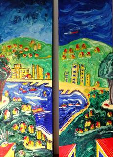 'The Harbour's Heart' by Vincent Duncan (SOLD)