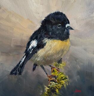 'Miromiro Tomtit' by Iwen Yong (SOLD)
