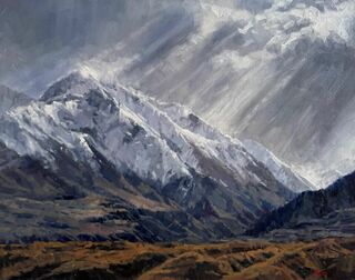 'View from Lake Clearwater' by Iwen Yong (Sold)