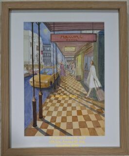 'Cuba St at Night' by Samantha Qiao (SOLD)