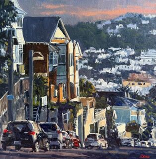 'View from Mt Vic' by Iwen Yong (SOLD)