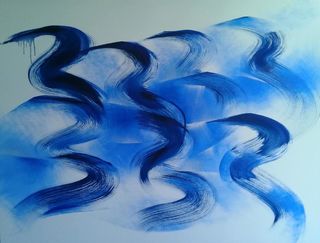'Blue Meditation' by Miranda Woollett